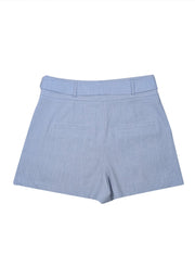 Veronica Beard - Pale Blue Linen Blend Shorts Sz 8