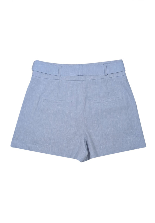 Veronica Beard - Pale Blue Linen Blend Shorts Sz 8