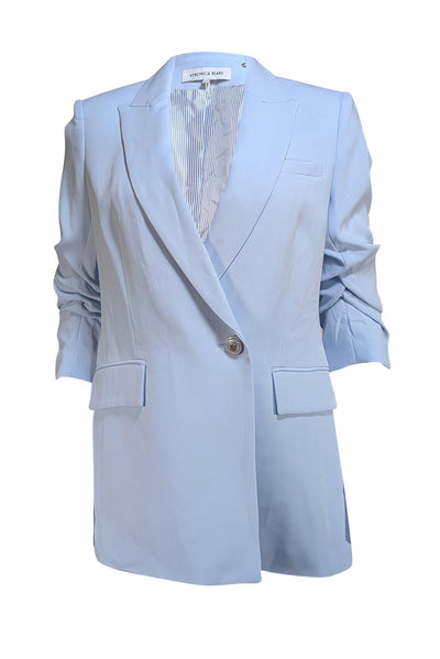 Veronica Beard - Baby Blue Single Button Blazer Sz 8
