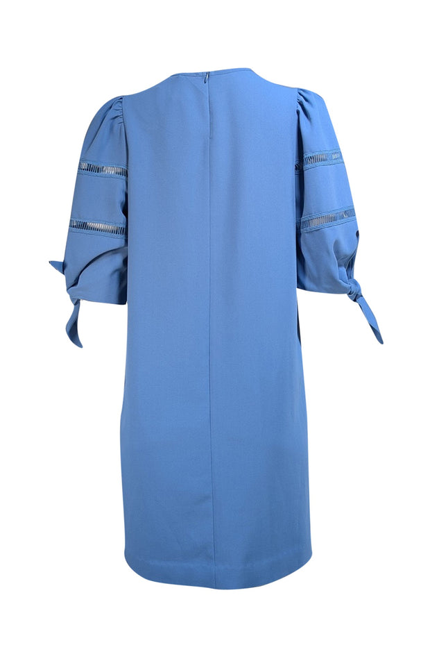 See By Chloe - "Riverside" Blue Shift Mini Dress Sz 10 - Current Boutique