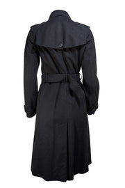 Burberry - Black Wool Blend Peacoat Sz 6