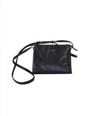 Marc Jacobs - Black Pebbled Leather Rectangular Crossbody Bag - Current Boutique