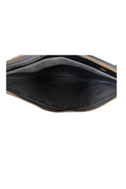 Marc Jacobs - Black Pebbled Leather Rectangular Crossbody Bag - Current Boutique