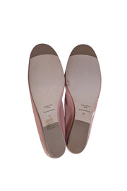 Lanvin - Pink Patent Leather Slip On Flats Sz 12 - Current Boutique
