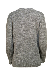 Vince - Green & Cream Blend Sweater Sz S