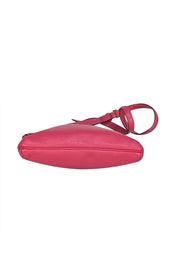 Coach - Pink Saffiano Leather Crossbody Bag - Current Boutique