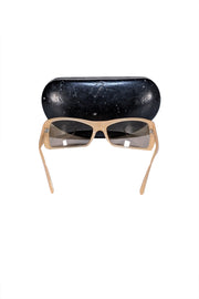 Prada - Beige Square Sunglasses