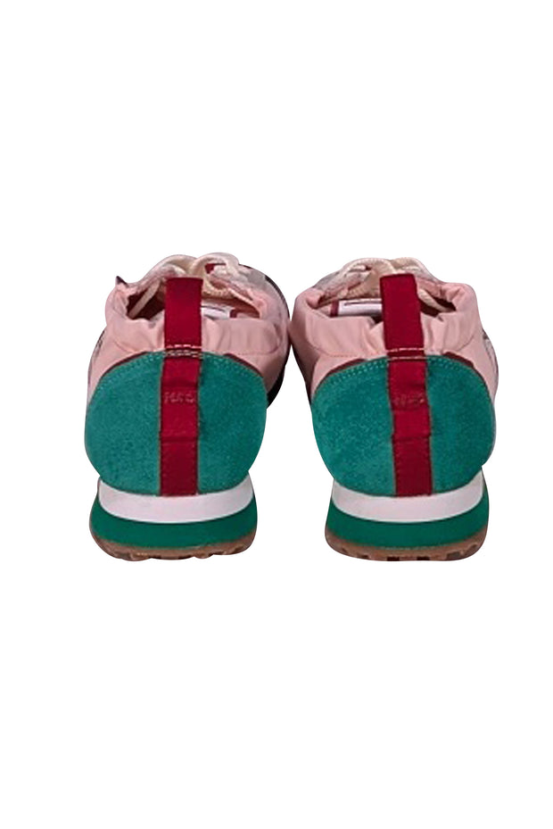 Zimmermann - Pink, Red, & Green Sneakers Sz 8 - Current Boutique