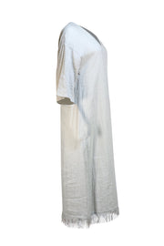 Fabiana Filippi - Mint Green Linen Tunic Dress Sz XXS - Current Boutique