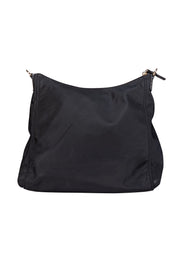 Kate Spade - Black Nylon Floral Strap Crossbody Bag - Current Boutique
