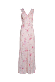 Realisation - Light Pink Floral Maxi Dress Sz M