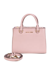 Michael Kors - Light Pink Leather Satchel Bag - Current Boutique