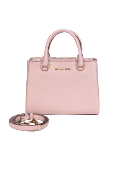 Michael Kors - Light Pink Leather Satchel Bag - Current Boutique