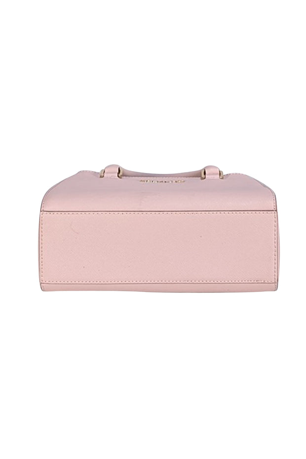 Michael Kors - Light Pink Leather Satchel Bag - Current Boutique