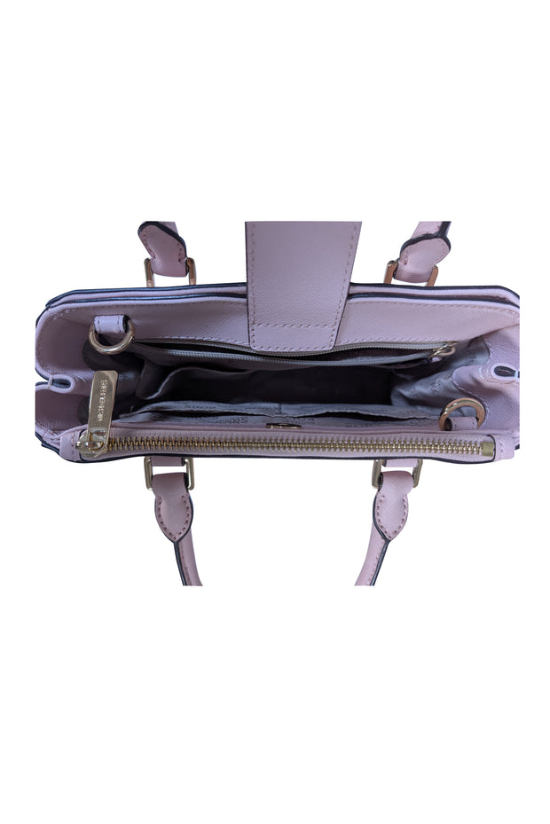 Michael Kors - Light Pink Leather Satchel Bag - Current Boutique