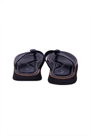 Rag & Bone - Black Leather Upper Thong Sandals Sz 8.5