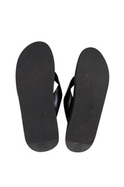 Rag & Bone - Black Leather Upper Thong Sandals Sz 8.5