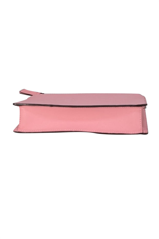 Kate Spade - Pink Saffiano Leather Crossbody Bag - Current Boutique