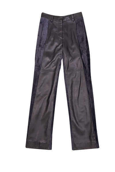 Marc Jacobs - Mocha Leather & Suede Pants Sz 4