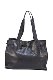 Gucci - Black Leather Mini Tote Bag - Current Boutique