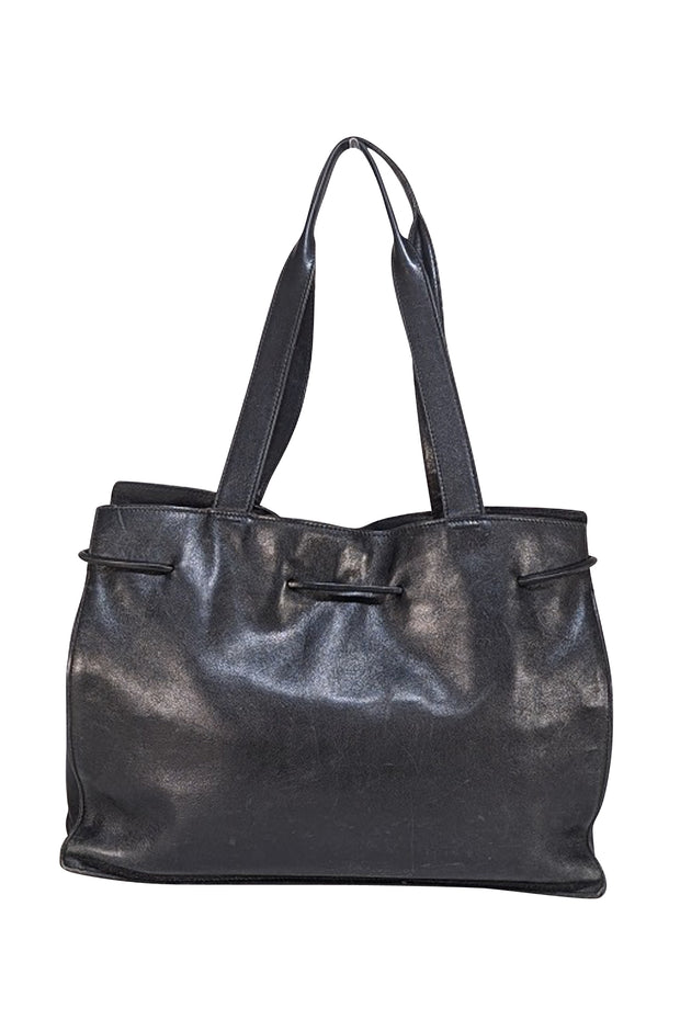 Gucci - Black Leather Mini Tote Bag - Current Boutique