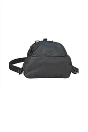 Prada - Dark Green Vintage Tessuto Drawstring Backpack