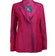 Burberry - Magenta & Purple Quilted Blazer Sz 6P