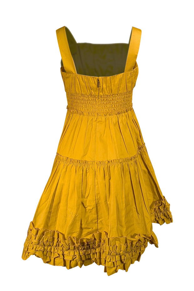 Jason Wu - Mustard Yellow Sleeveless Dress Sz 2