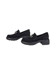 Rag & Bone - Black Suede Loafers Sz 6 - Current Boutique