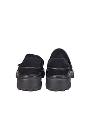 Rag & Bone - Black Suede Loafers Sz 6 - Current Boutique