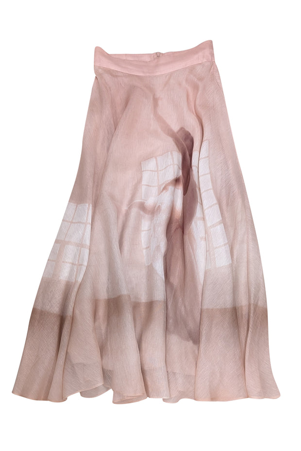 Zimmermann - Pastel Pink "The Dancer" Skirt Sz 10 - Current Boutique