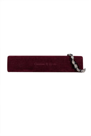 Camrose & Kross - Silver w/ White & Sapphire Stone Detail Bracelet - Current Boutique