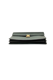 Louis Vuitton - Green Leather Briefcase