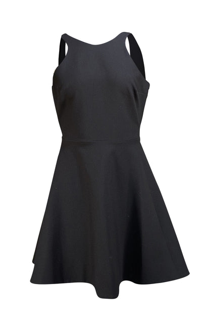 Elizabeth & James - Black Tie Back Mini "Britt" Dress Sz 4 - Current Boutique