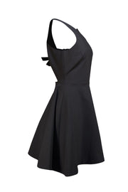 Elizabeth & James - Black Tie Back Mini "Britt" Dress Sz 4 - Current Boutique