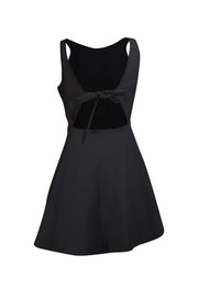 Elizabeth & James - Black Tie Back Mini "Britt" Dress Sz 4 - Current Boutique