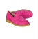 Stuart Weitzman - Hot Pink Suede Loafers Sz 10.5