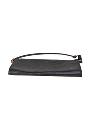 Louis Vuitton - Black Epi Leather Pochette Bag - Current Boutique