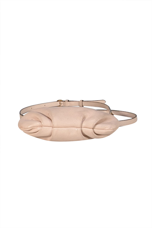 Marc Jacobs - Beige Pebbled Leather Crossbody Bag