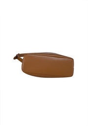 Etienne Aigner - Beige & Tan Wicker Shoulder Bag - Current Boutique