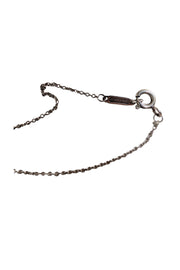 Tiffany & Co. Sterling Silver Roman Numeral Pendant Necklace - Current Boutique