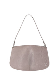 Louis Vuitton - Grey Epi Leather Demi-Lune Pochette Bag - Current Boutique