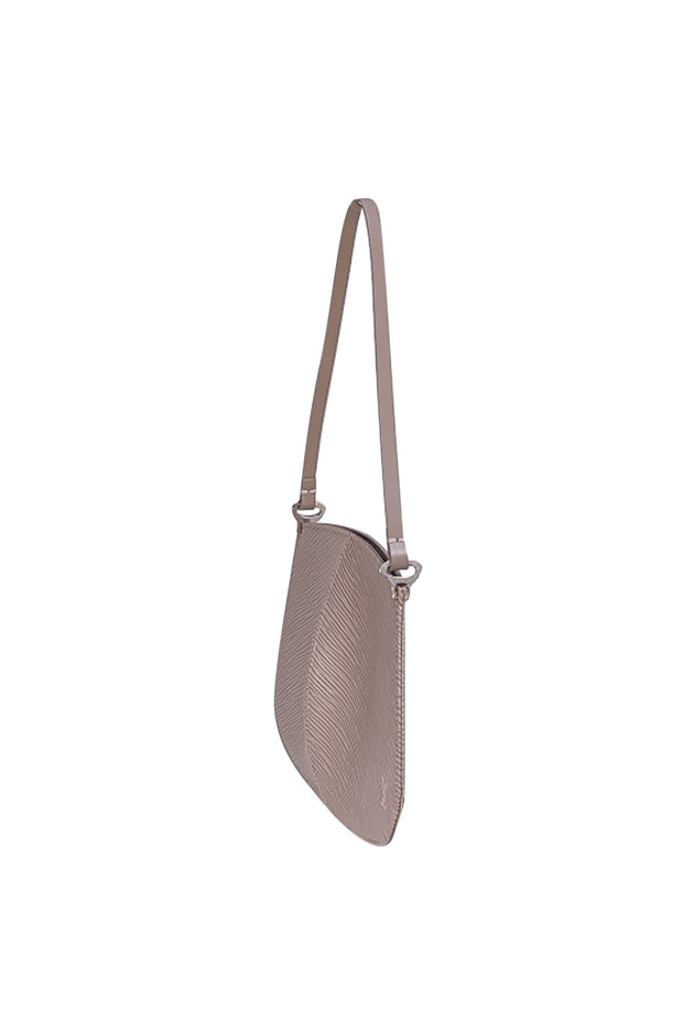 Louis Vuitton - Grey Epi Leather Demi-Lune Pochette Bag - Current Boutique