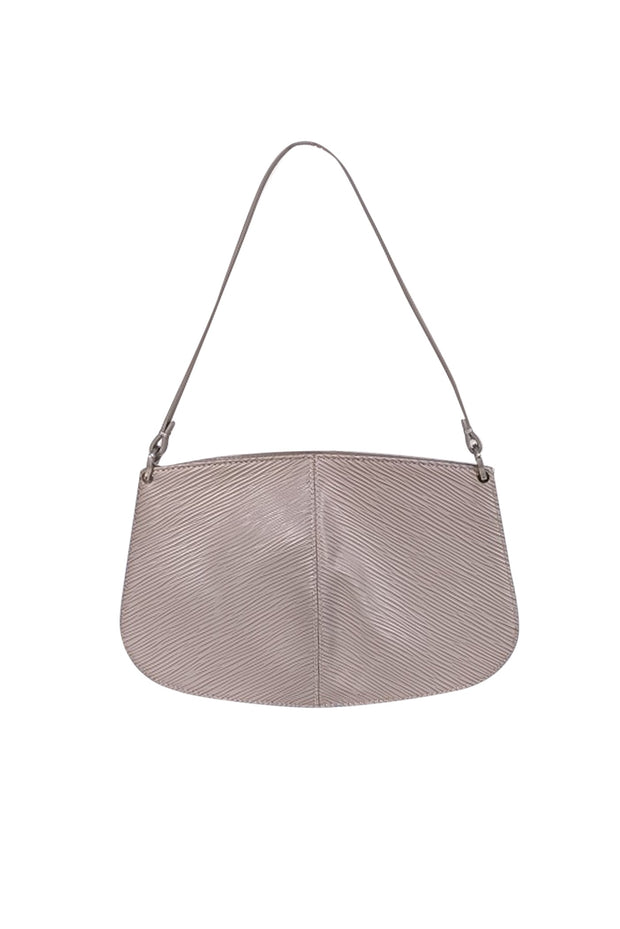 Louis Vuitton - Grey Epi Leather Demi-Lune Pochette Bag - Current Boutique