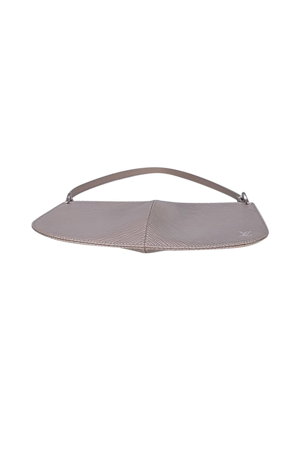 Louis Vuitton - Grey Epi Leather Demi-Lune Pochette Bag - Current Boutique