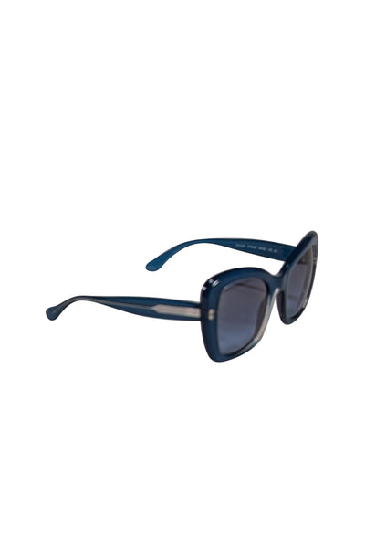 Dolce & Gabbana - Teal Blue Large Sunglasses - Current Boutique
