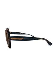 Dolce & Gabbana - Teal Blue Large Sunglasses - Current Boutique