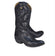 Fendi - Black Leather Wester Short Boots Sz 5