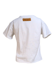 Louis Vuitton - White "x Nigo" Dragon Logo T-shirt Sz S - Current Boutique