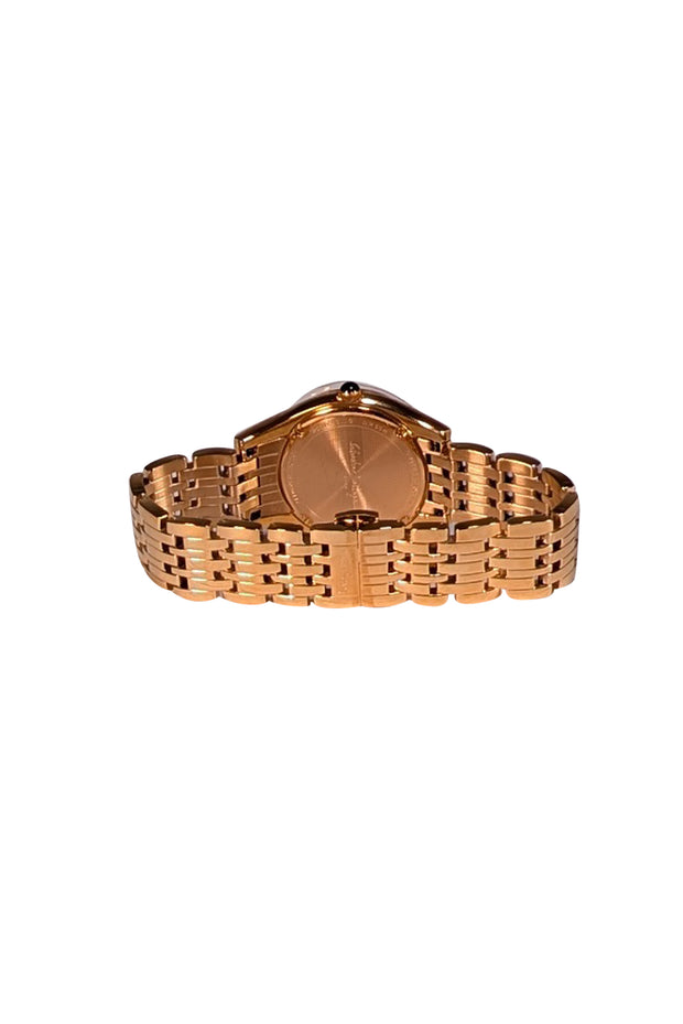 Ferragamo - Gold Link Stainless Steel Swiss Made Watch - Current Boutique